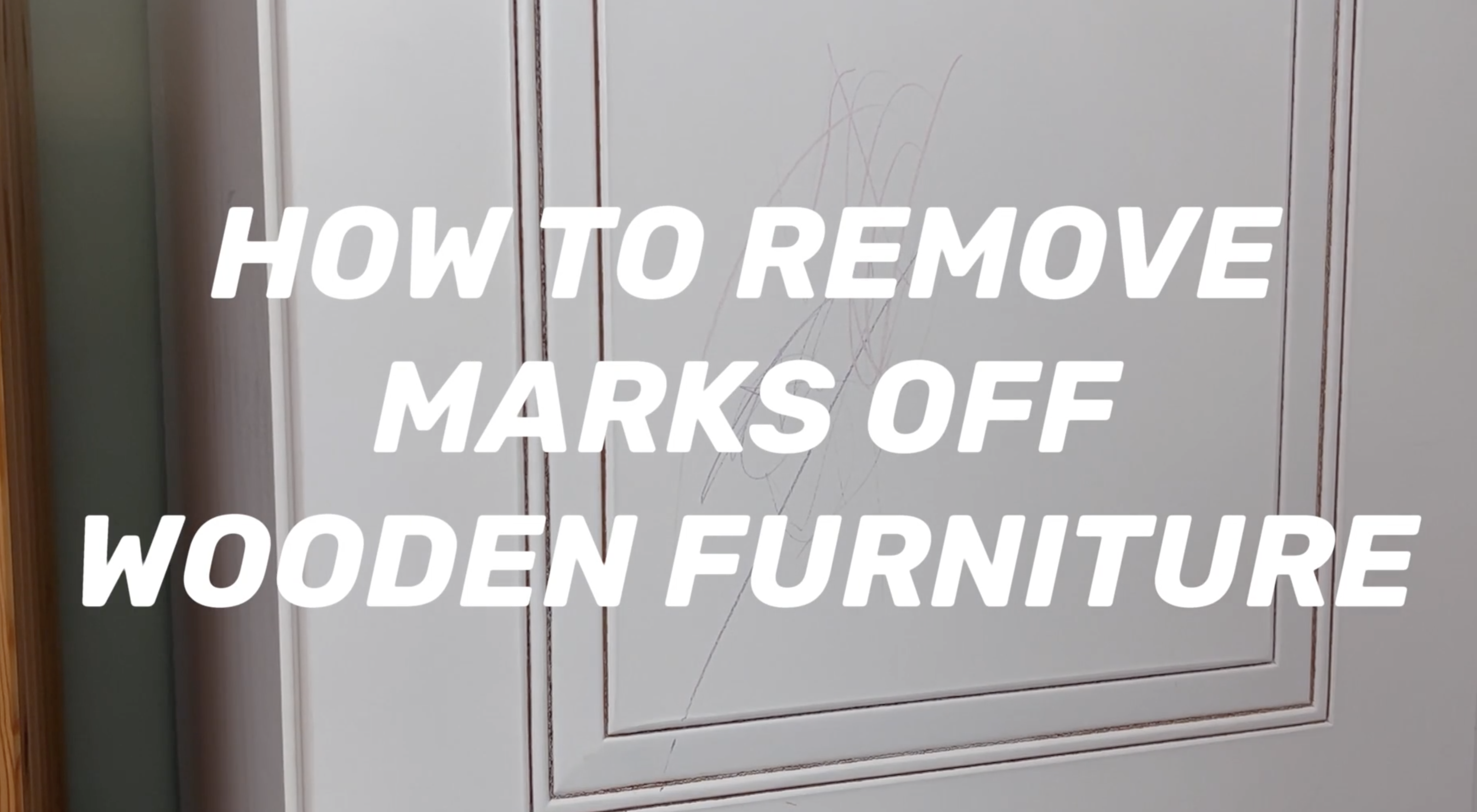 How To Remove Marks Off Wooden Furniture